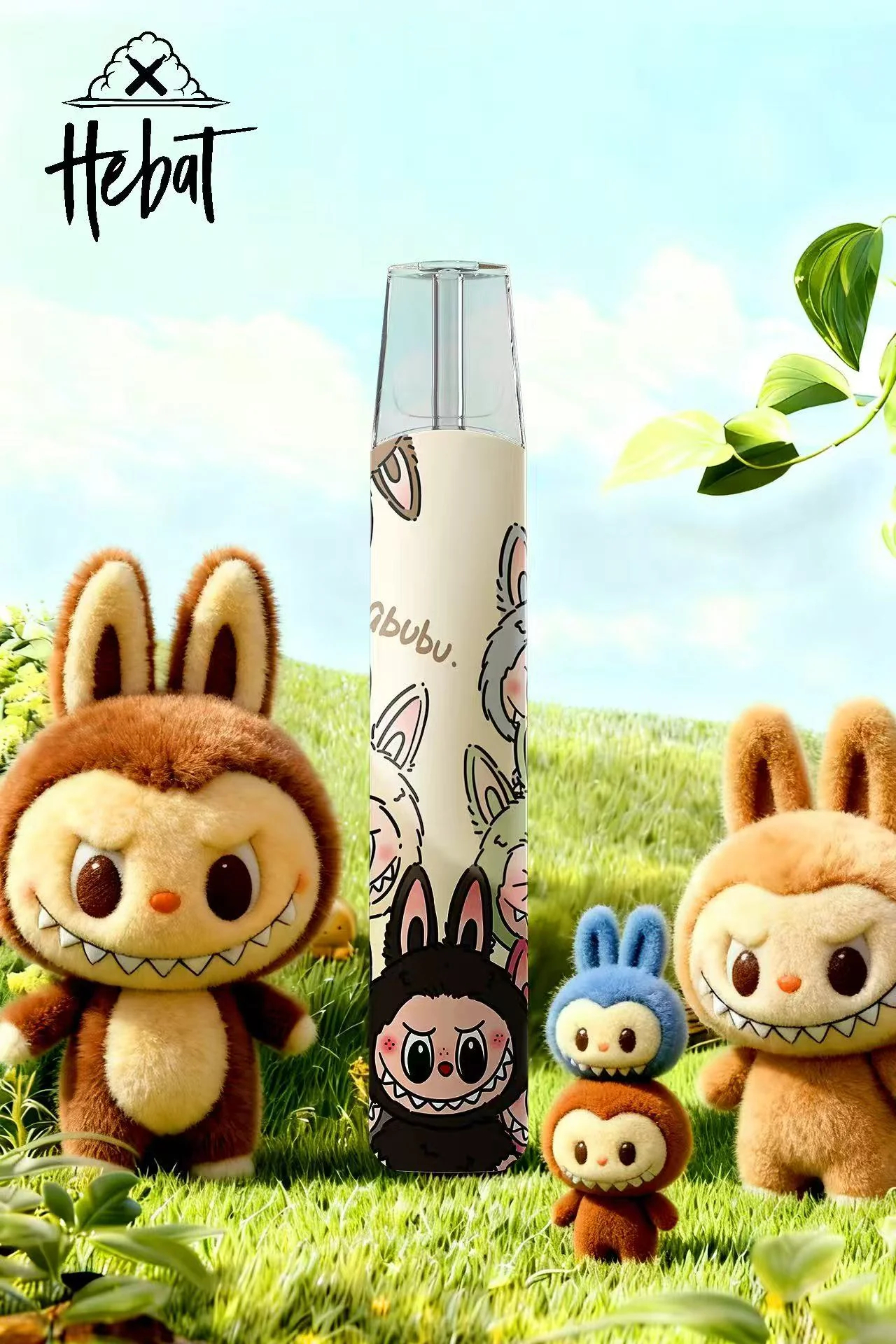 【潮流玩家必收】Hebat 喜貝 x Labubu 聯名一代主機 航太級金屬質感、Labubu 獨家視覺工藝 8.5W 強勁輸出 一代通用規格標配 台灣現貨:圖片 5
