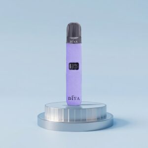 【叮啞 DIYA】一代皮革通用主機 搭載 10W 強勁模式 瞬時爆發濃郁飽滿的震撼層次 LED 動態螢幕監控核心數據 全面兼容各款一代煙彈 台灣現貨