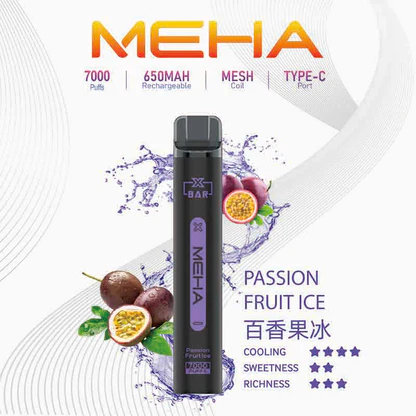 【MEHA 魅嗨】小黑條 7000 抽 搭載極強冰爽黑科技 3% 黃金比例綻放醇厚果韻 內建 650mAh 澎湃電力核心 台灣現貨:圖片 5