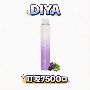 【DIYA 叮啞】7500 型夏日冰萃版 瞬時爆發沁涼入魂的水果原韻 10ml 巨量油倉綻放鮮甜層次 搭載 500mAh 瞬能快充技術 台灣現貨